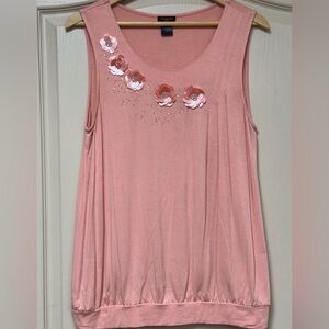 Ann Taylor tank top- Peach color